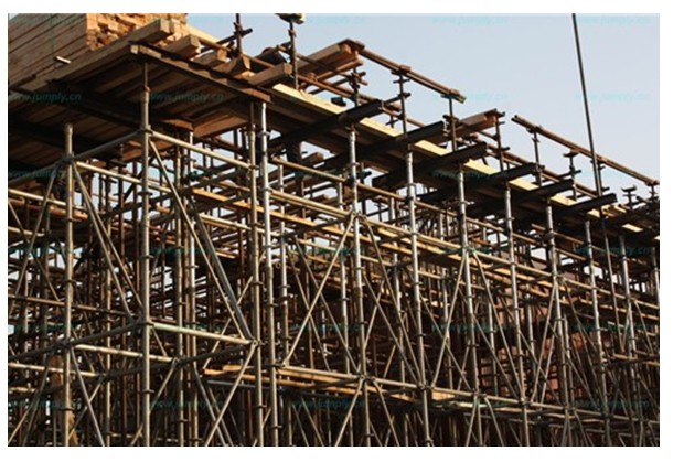 奇瞬間：【碗扣式腳手架】組合搭建秒實現！